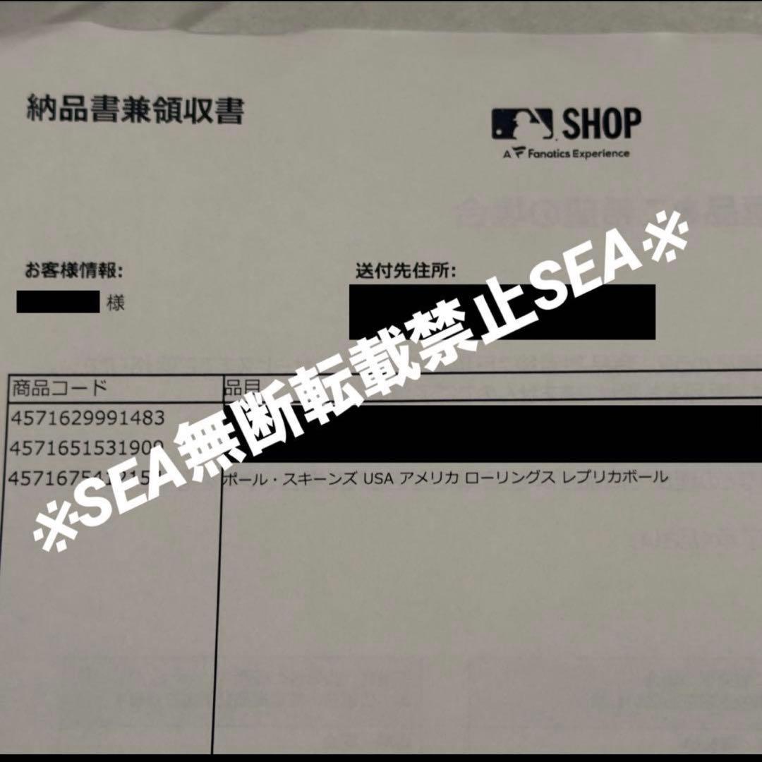 超激レア　WBC アメリカ代表 スキーンズ 記念ボール（No.26/30）即完売