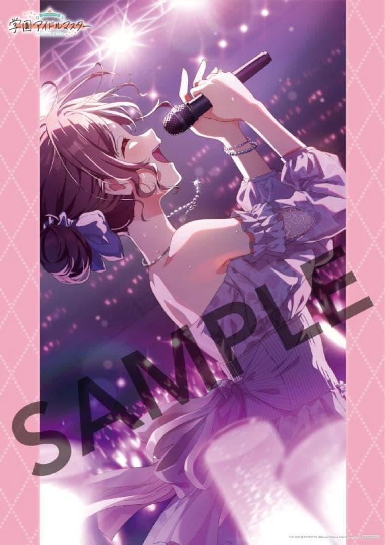 学園アイドルマスター 3rd single クリアポスター4枚 学マス CDなし