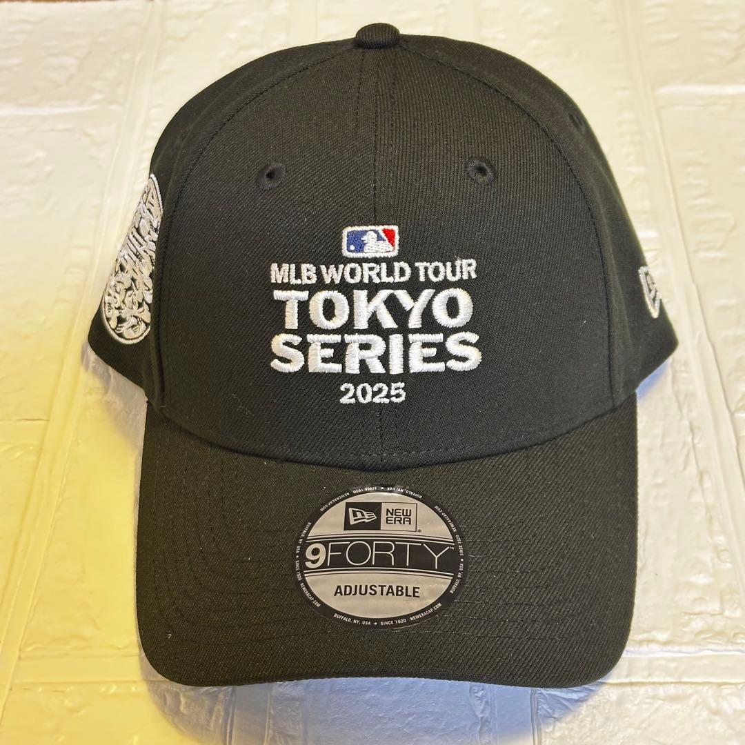 【新品】MLB 2025 TOKYO SERIES 限定 キャップ ブラック⑧