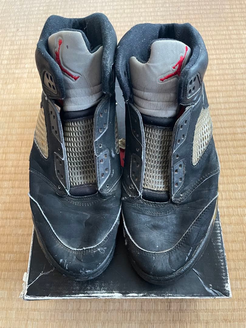 オリジナル 89年製 Air Jordan 5 黒 us10