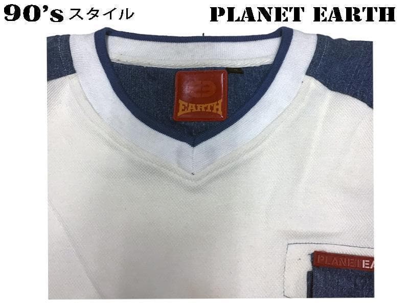 90s スケートヴィンテージ PLANET EARTHカットソーオールドスクール