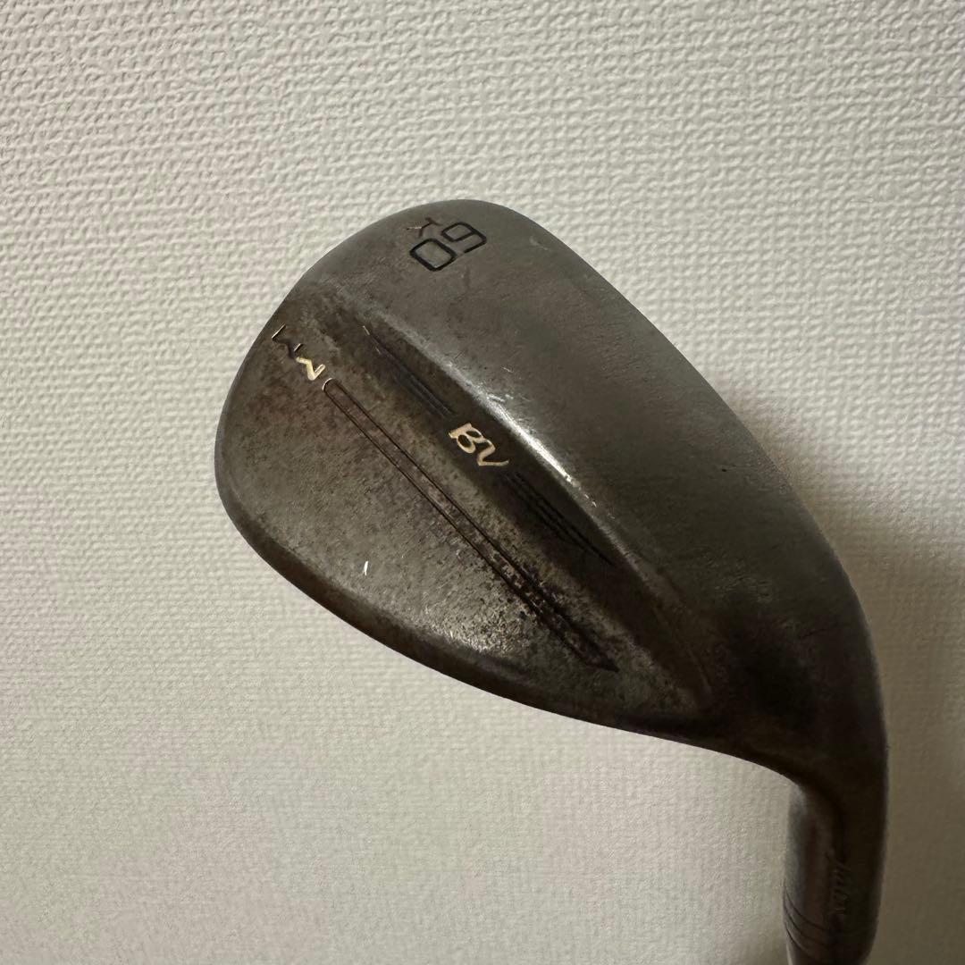 【美品】ノーメッキ wedge works 60度 ウェッジ ボーケイ