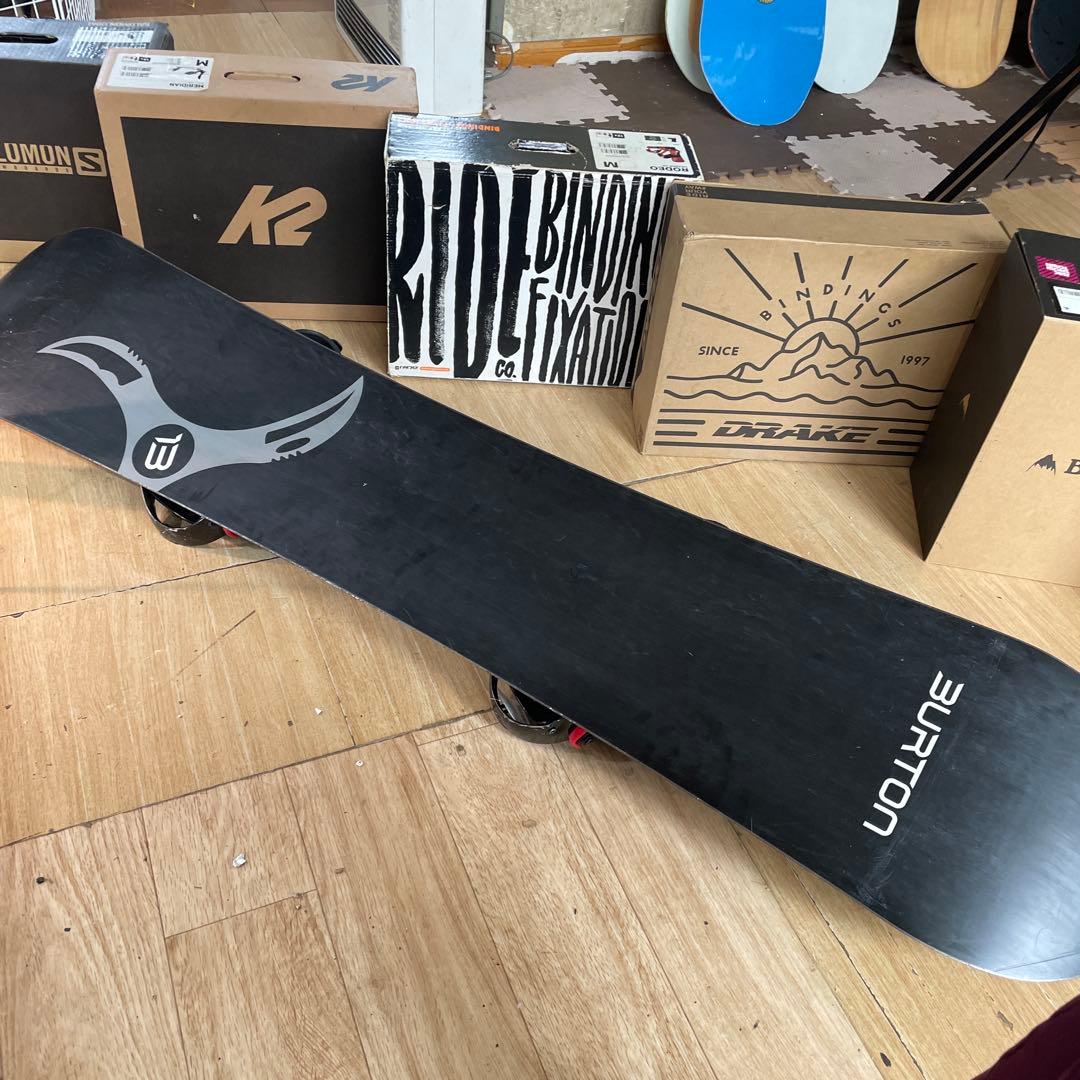 BURTON　バートンスノーボードセット　RAVEN156㎝　バインディング付