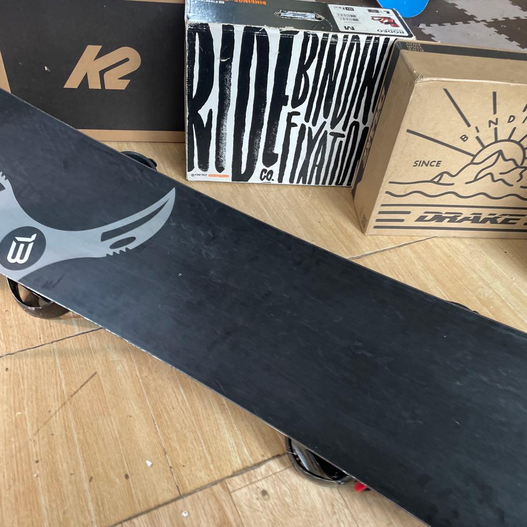 BURTON　バートンスノーボードセット　RAVEN156㎝　バインディング付