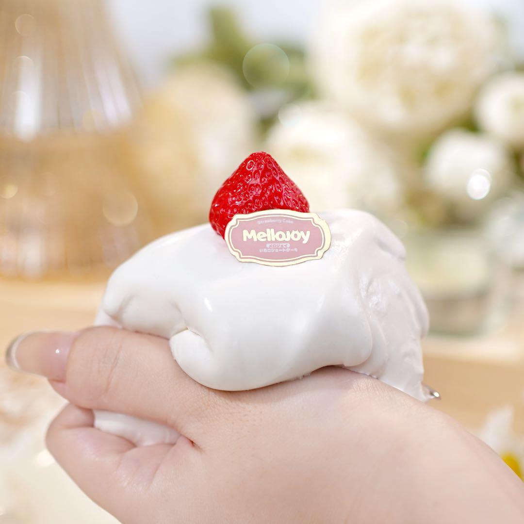 Mellojoy メロジョイ いちご ショートケーキ スライス スクイーズ