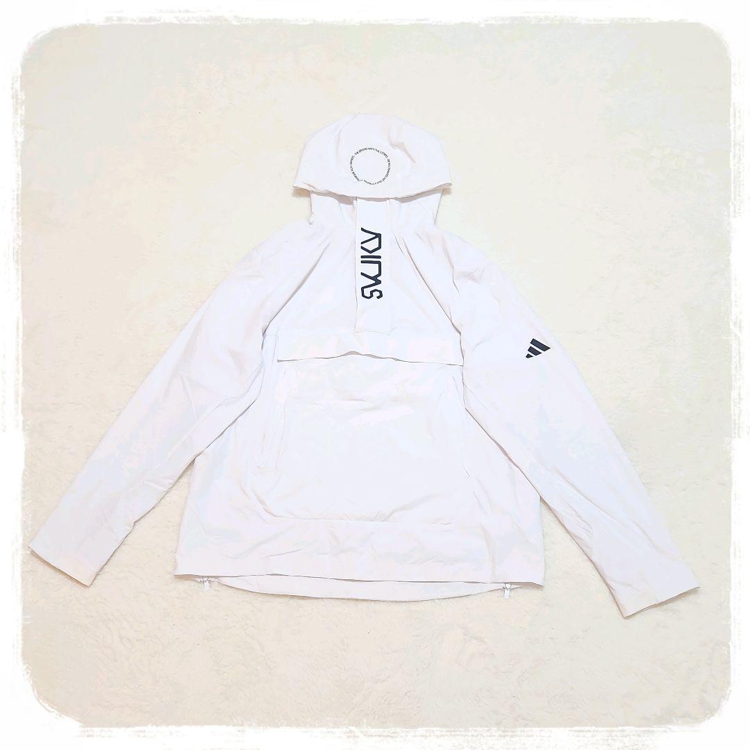 極美品　adidas　ナイロンジャケット×スタイルフィットパンツ　スポーツ