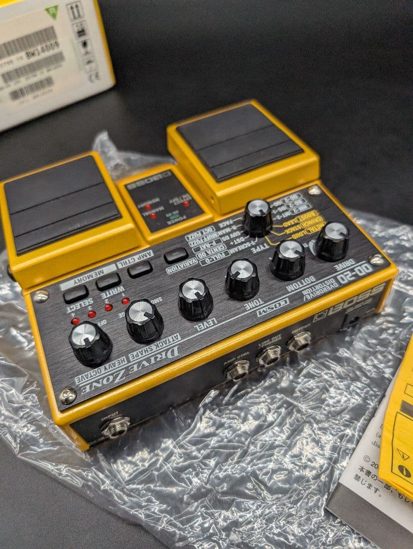 【動作確認済】BOSS OD-20 オーバードライブエフェクター