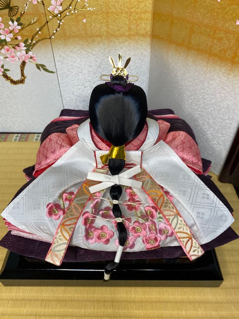 東京久月　雛人形　親王飾り収納セット　頭：元光　作・本胴本仕立て　京雛