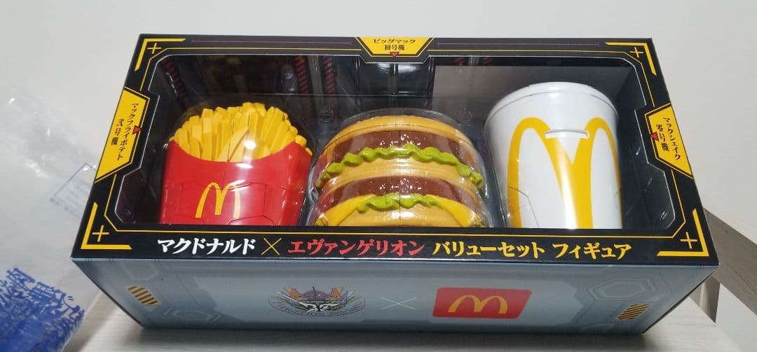 マクドナルド エヴァンゲリオン フィギュア マック