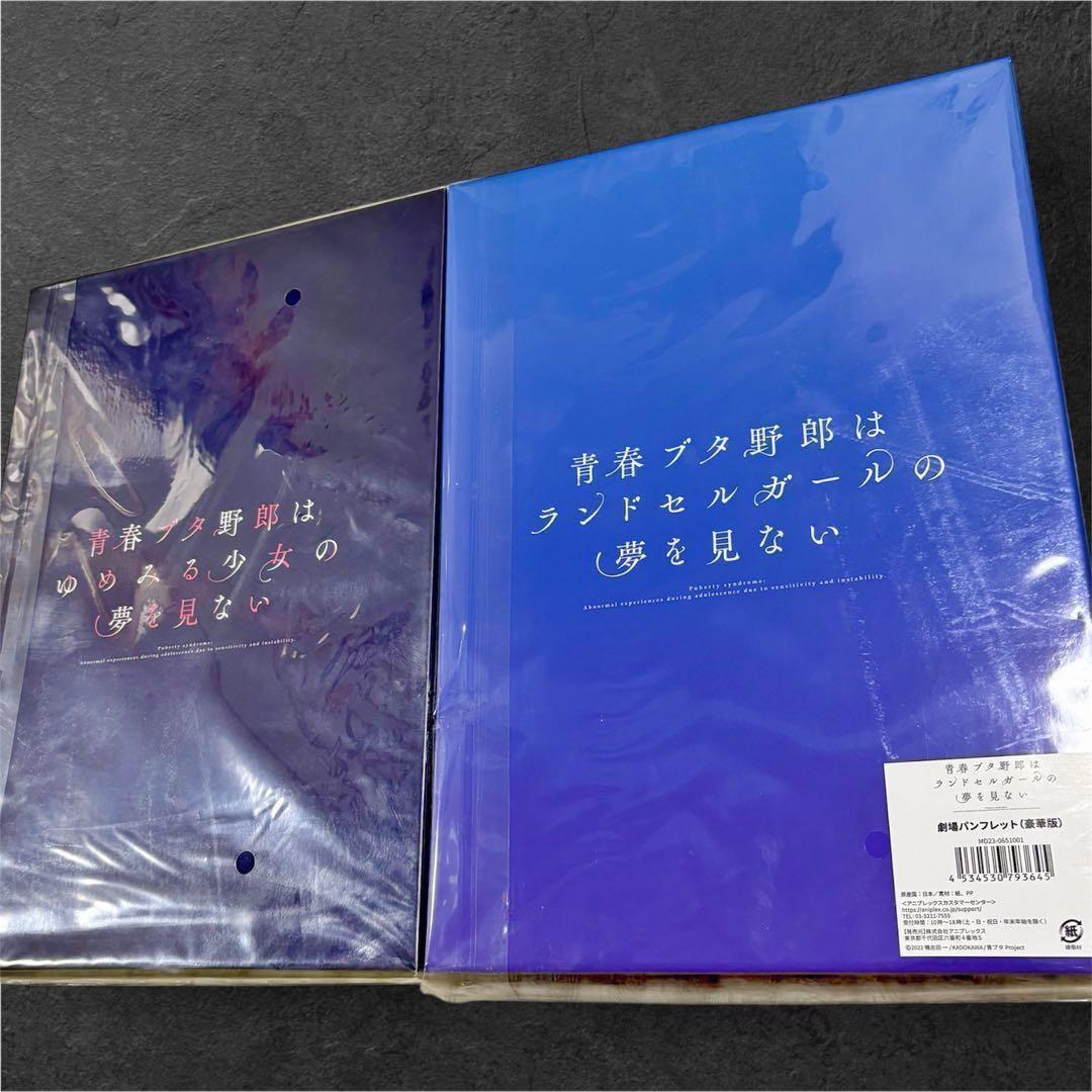 【新品・未開封】青ブタ 映画 豪華版 パンフレット