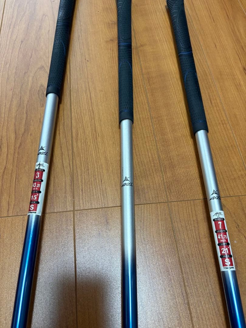 【初心者にもおすすめ】つるや アクセル AXEL ウッド3本セット