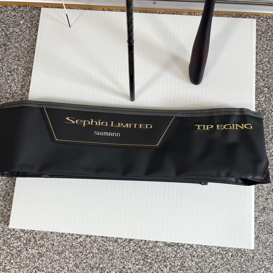 シマノ20セフィアリミテッドティップエギングＳ610ＭＬーＳ超美品　竿ケース有り