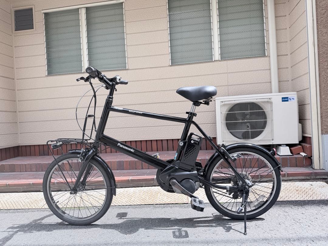 大阪府　パナソニック　VELO STAR 電動アシスト自転車 黒 スポーツタイプ