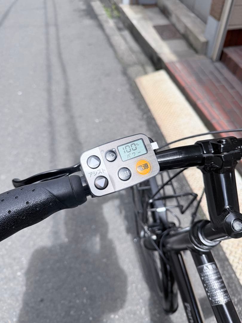 大阪府　パナソニック　VELO STAR 電動アシスト自転車 黒 スポーツタイプ