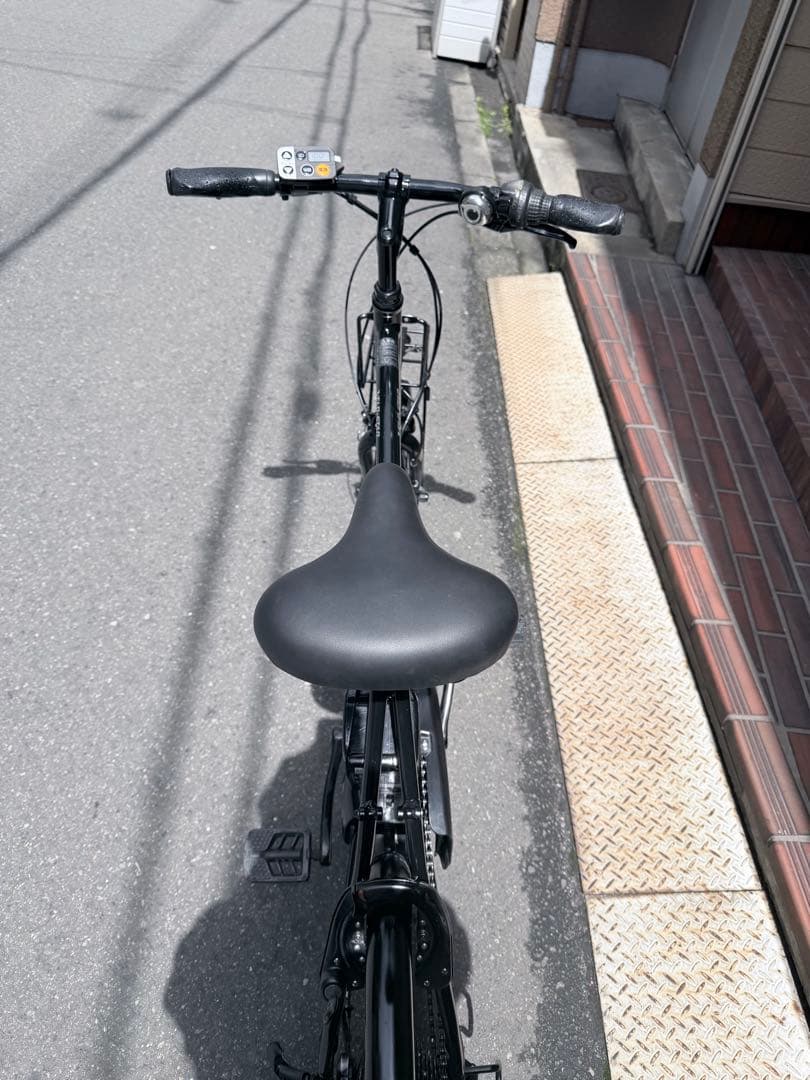 大阪府　パナソニック　VELO STAR 電動アシスト自転車 黒 スポーツタイプ
