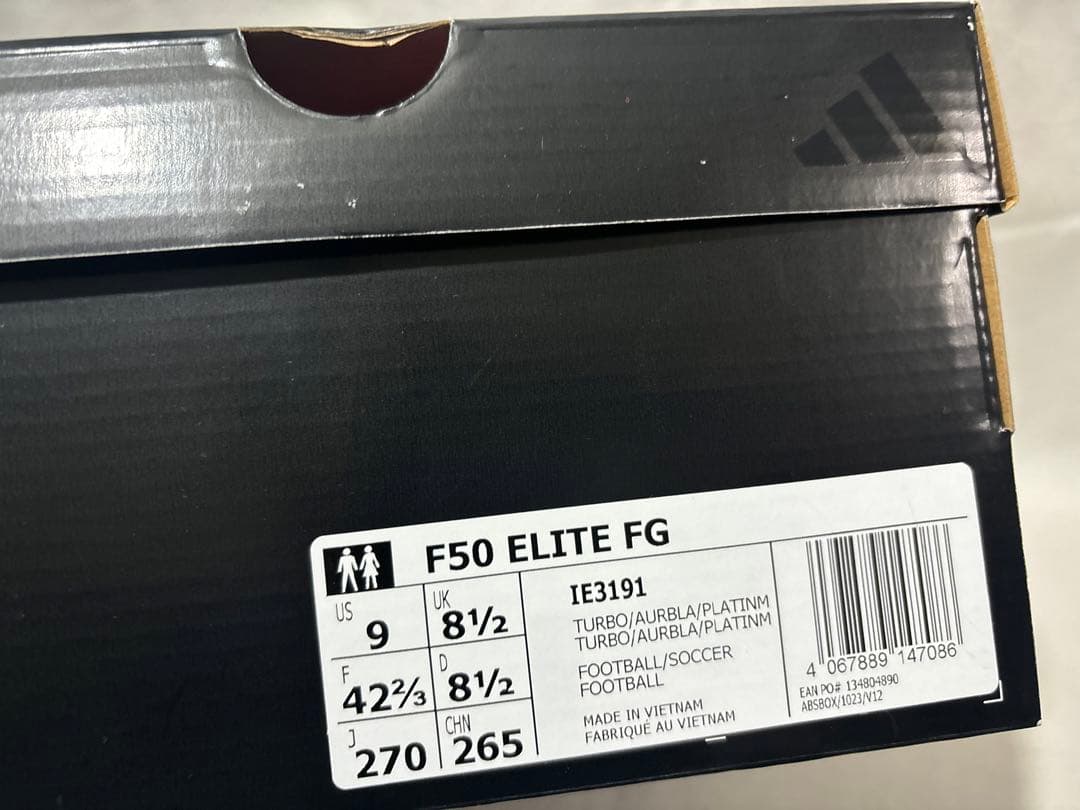 adidas f50 elite fg 27 エリート