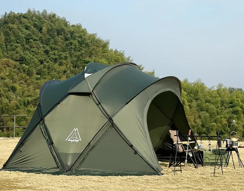 Z-4【訳ありUSED】G-tent-M200 ドームテント カーキ