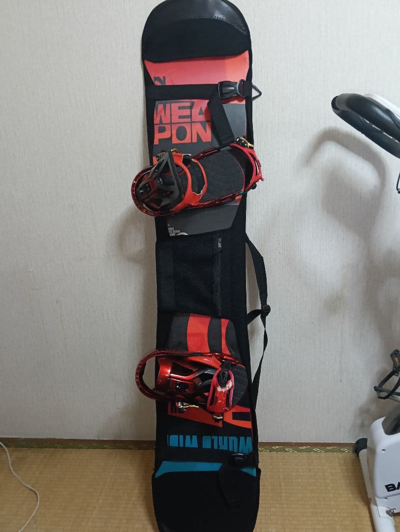 K2 WEAPON スノーボード オレンジ/黒