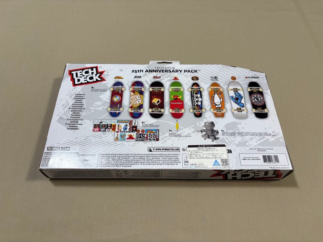 TECH DECK 25th ANNIVERSARY テックデッキ 指スケ