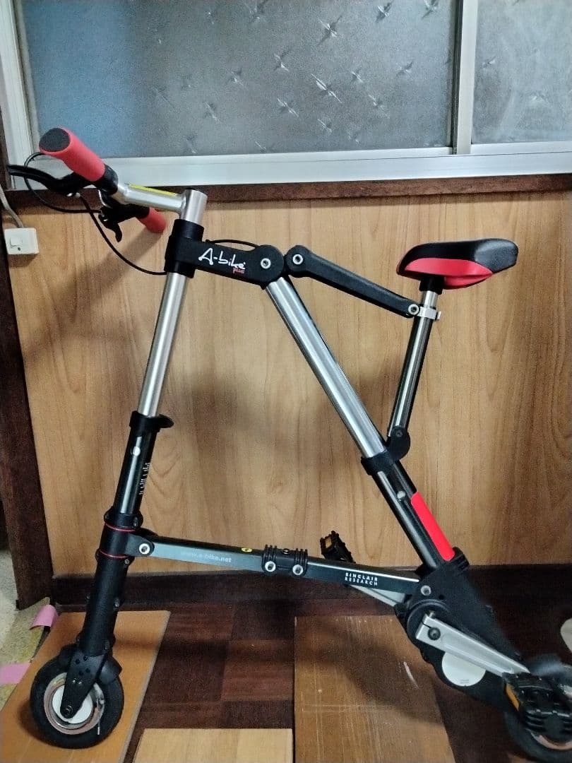 A-bike plus 折りたたみ自転車 　赤