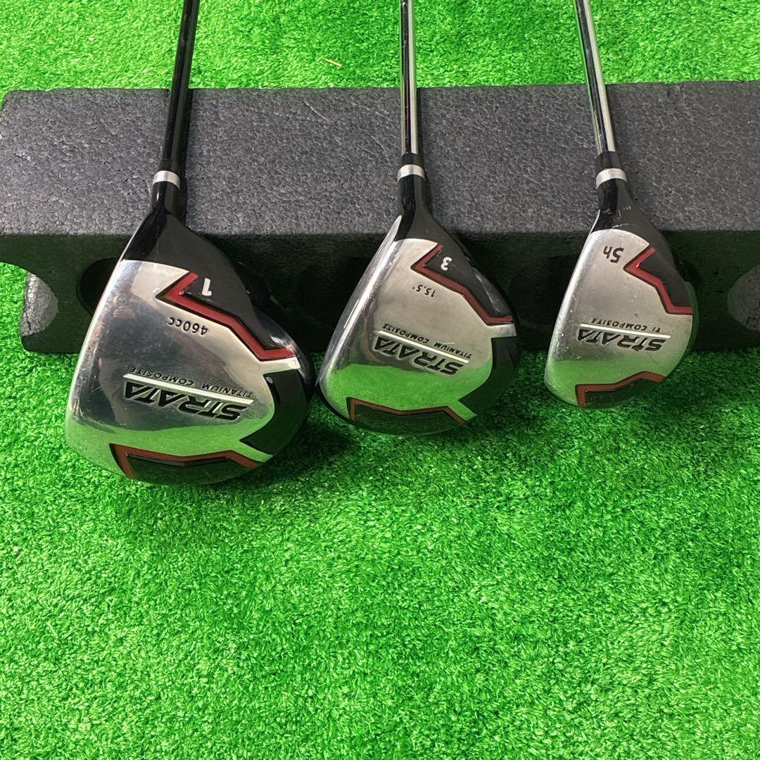 Callaway STRATA メンズゴルフ 9本セット NIKE バッグ付