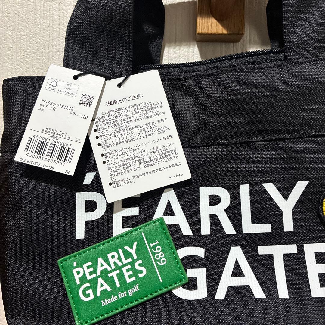 PEARLY GATES カートバッグネイビー