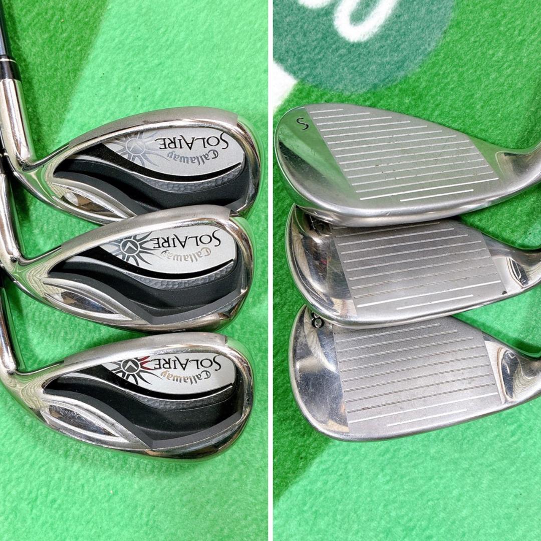 【レディース】Callaway SOLAIRE ゴルフクラブセット7本