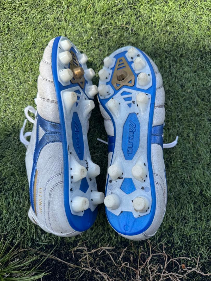 MIZUNO ミズノ モレリア2 エリート 27.5cm 白 青