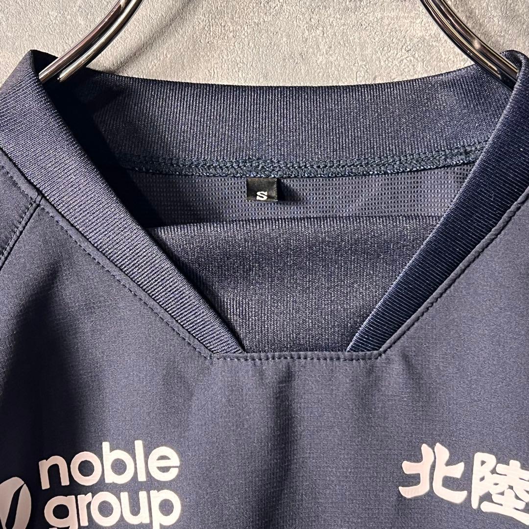 薄防風ピステ⭐️カターレ富山支給品　練習着　スポンサーロゴ　ダークネイビー　良品