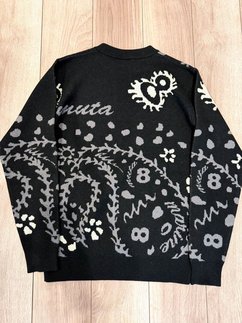 muta MARINE 総柄ニット
