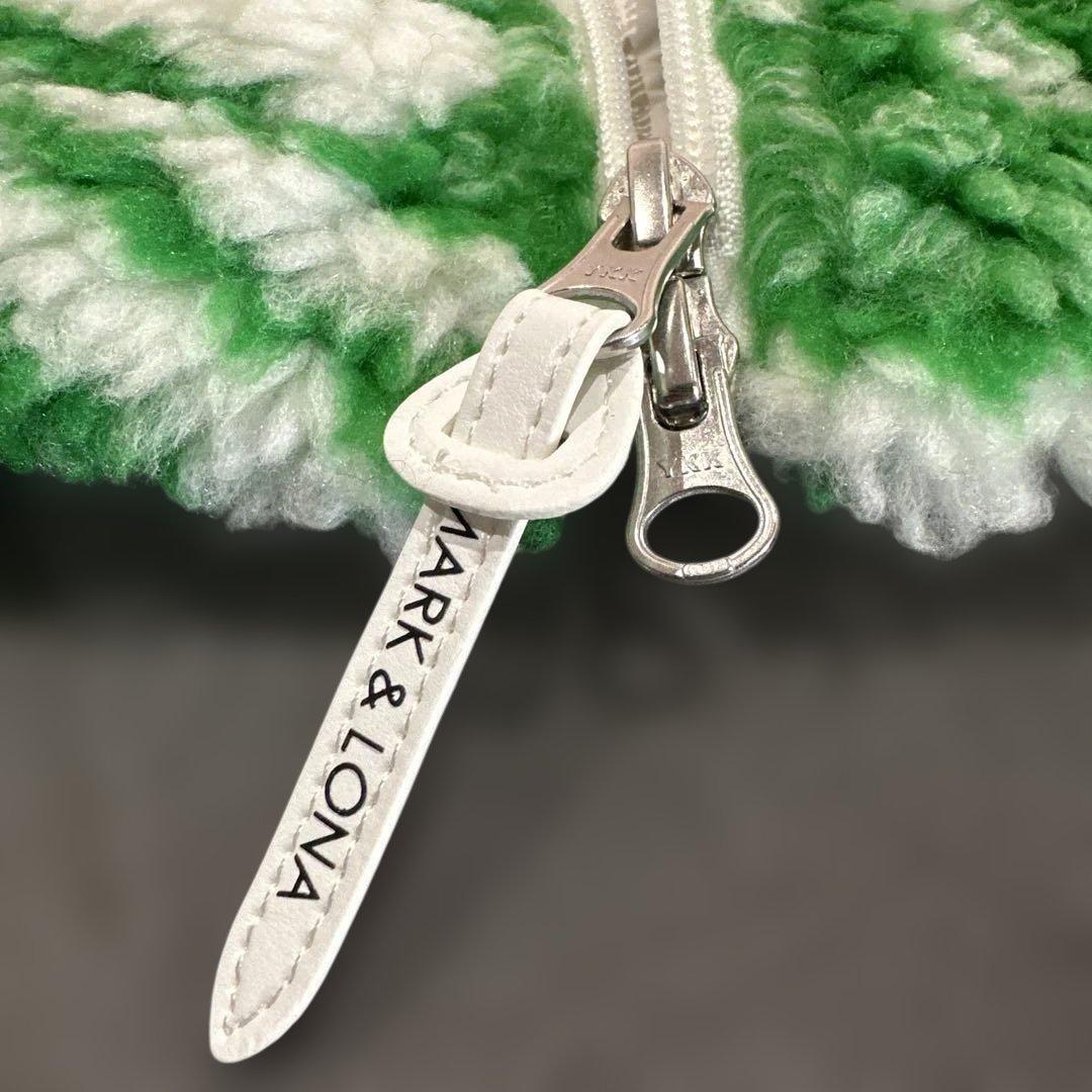 【MARK & LONA】新品‼️ボアジャケット　ボアブルゾン　アウター　M