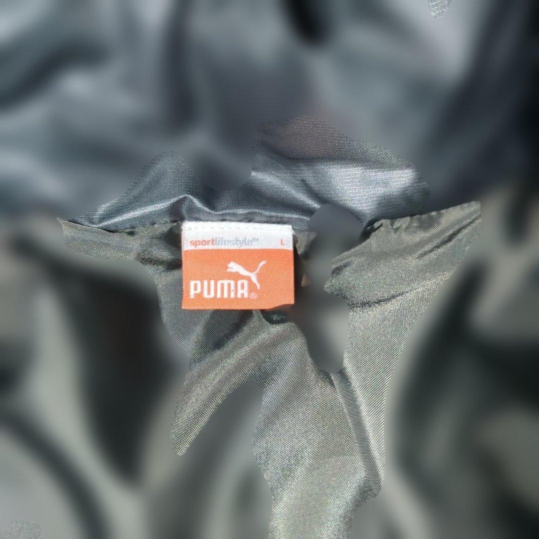 PUMA ロングダウン Lサイズ ベンチコート グレー