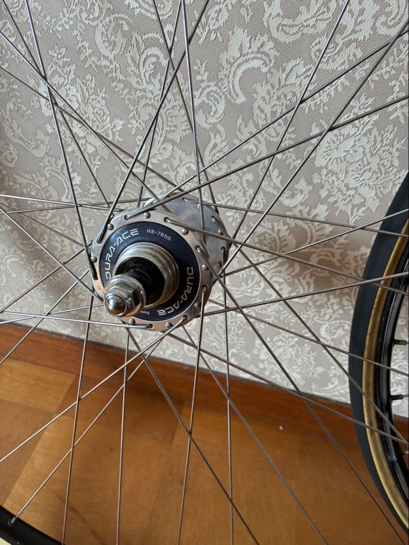 ホイール前後フロントリアセット シマノDURA-ACE HB-7600 NJS