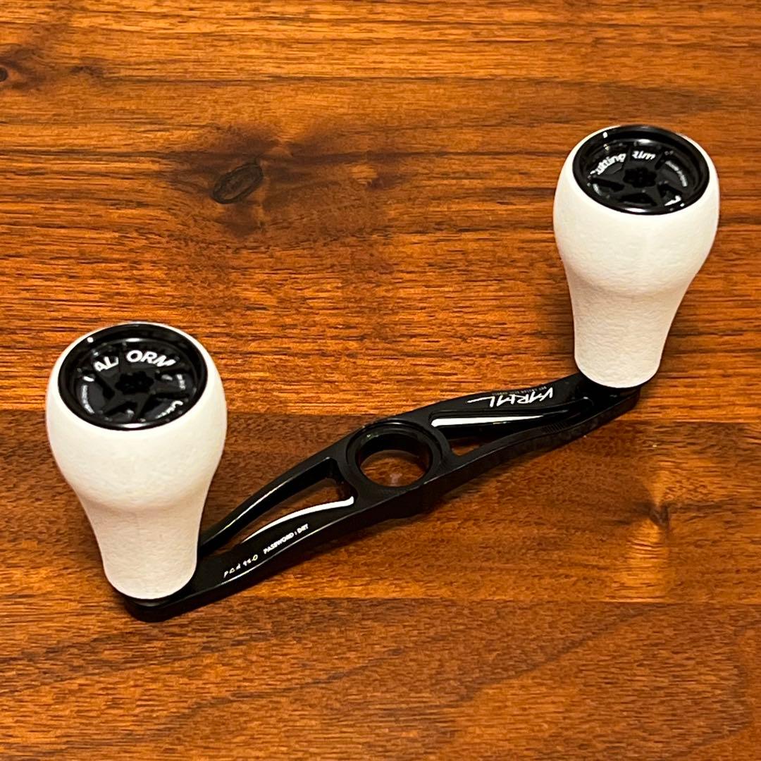 美品　DRT バリアル95 カルフォームブラックリム　　ファットノブホワイト