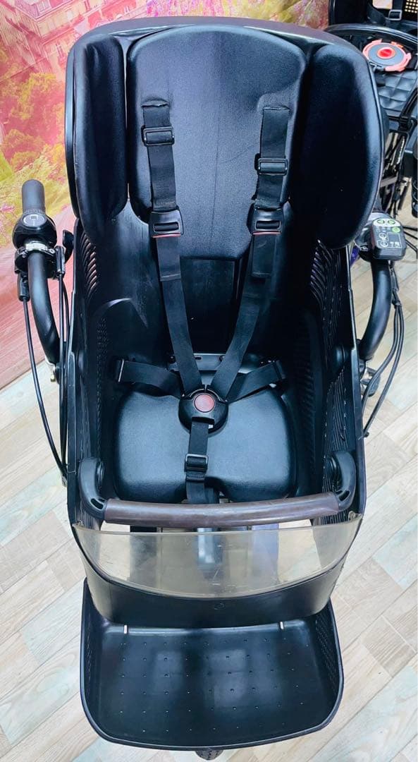 K1846 電動自転車ヤマハ 子供乗せ 20インチ 8.9Ah パープル
