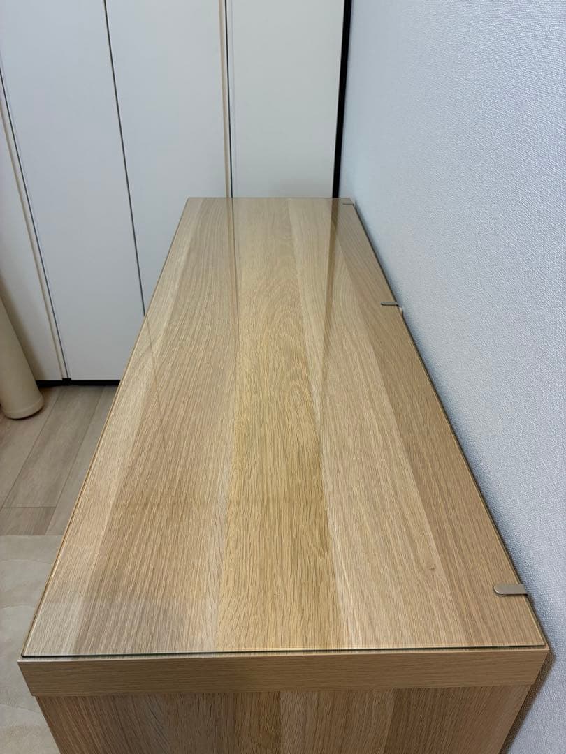 IKEA MALM マルム ドレッサー デスク オーク調 ＊送料 ¥8600込み