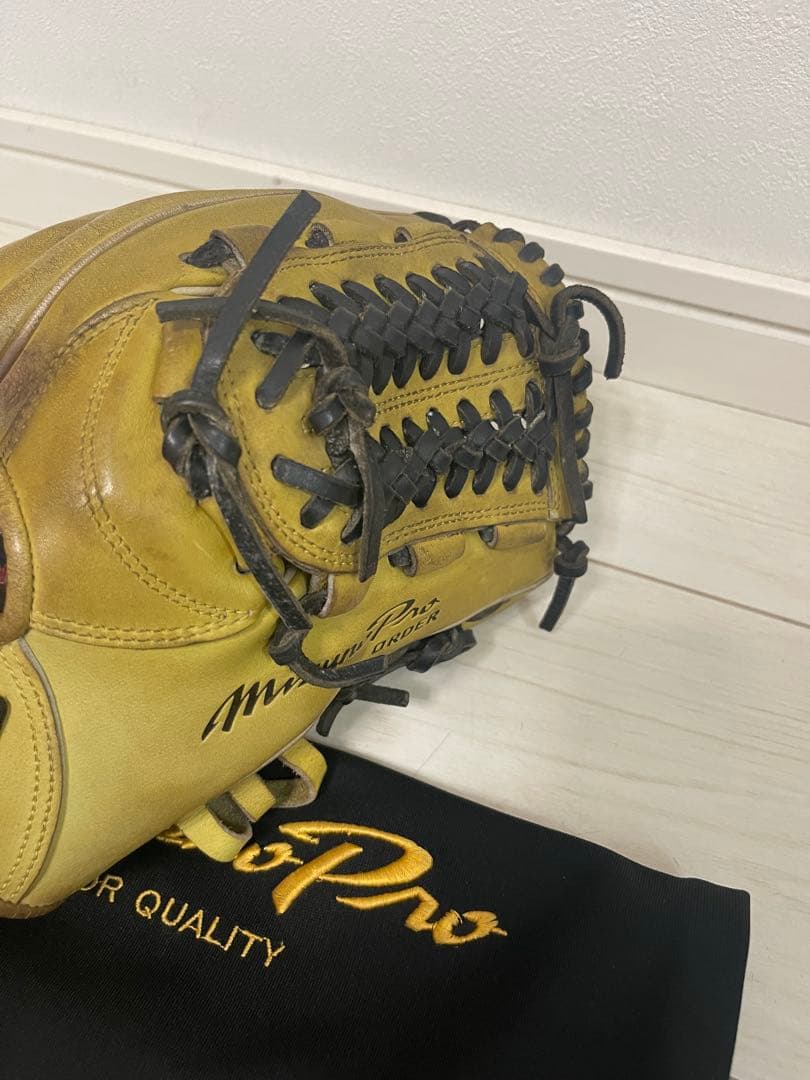 ミズノプロ　極上硬式グローブ　スペシャルオーダー品