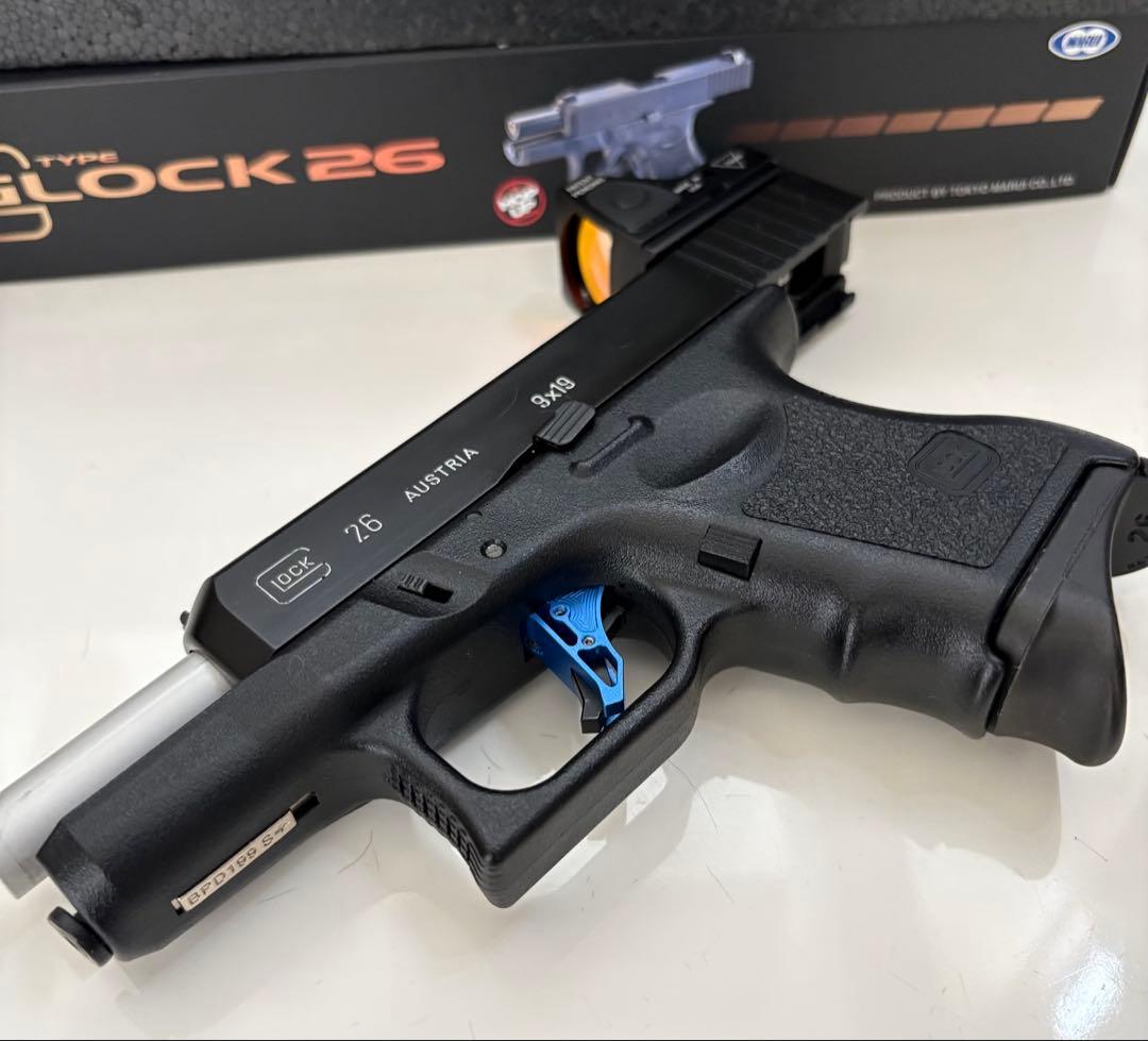 東京マルイ☆GLOCK 26 カスタム【美品】