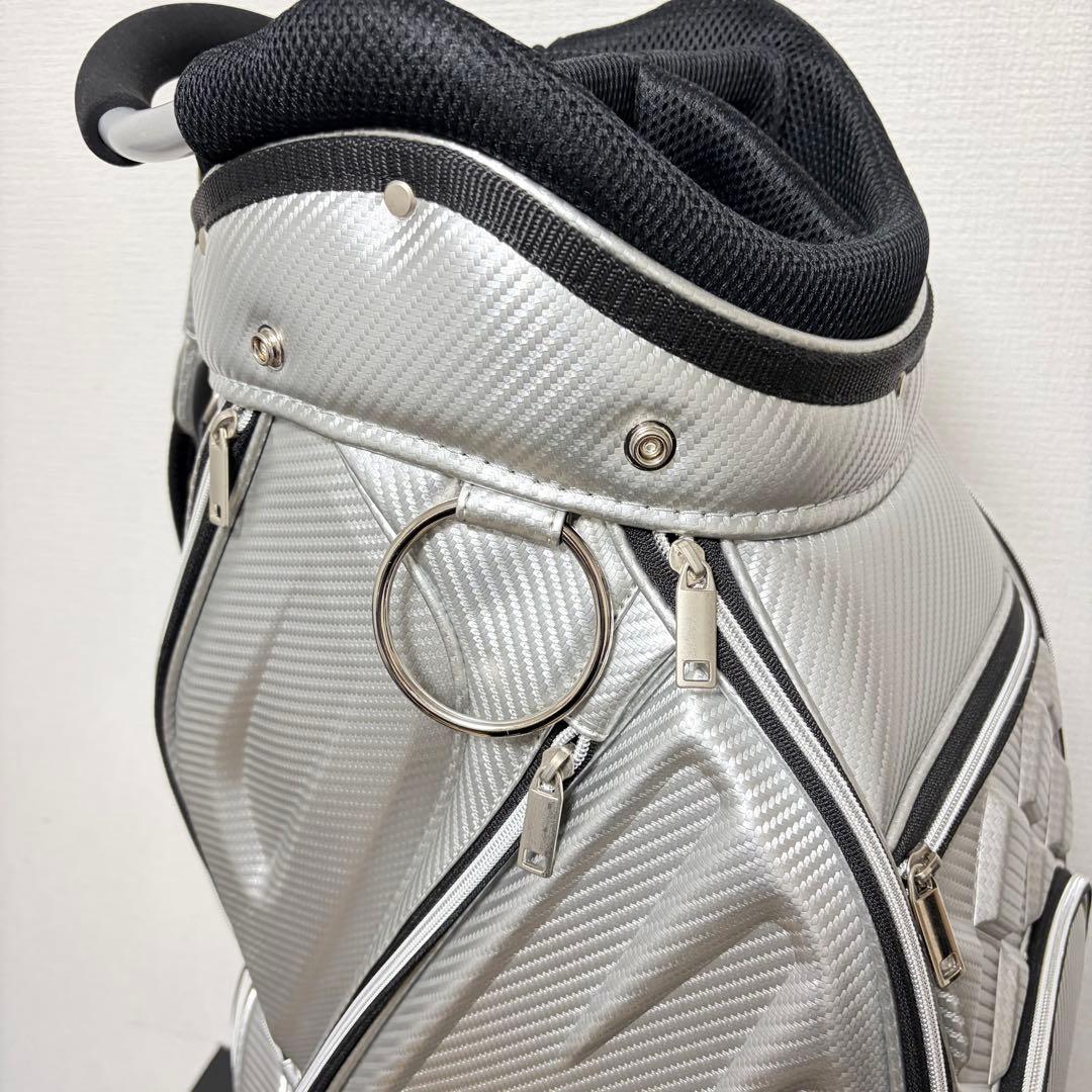 【超希少/非売品】UUUM GOLF コンペ景品 キャディバッグ シルバー 美品