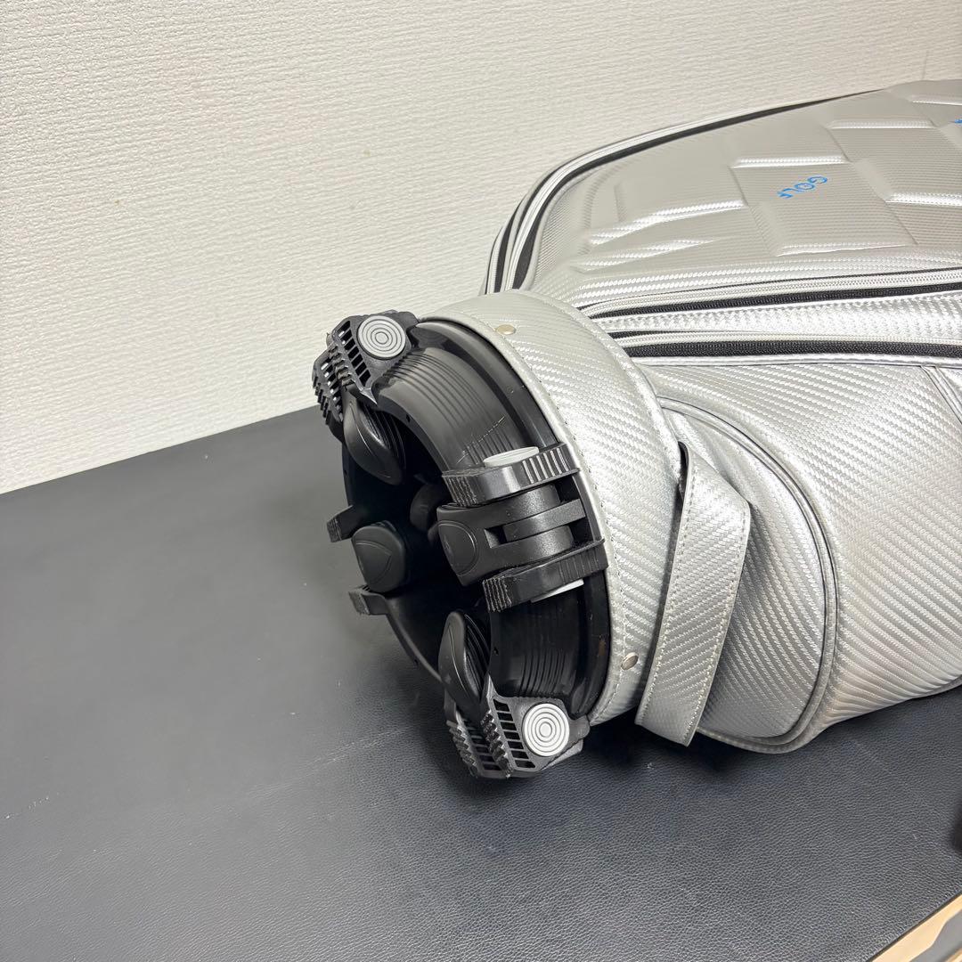 【超希少/非売品】UUUM GOLF コンペ景品 キャディバッグ シルバー 美品