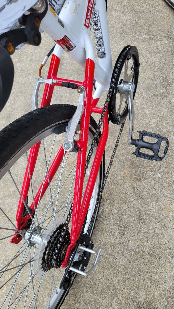 26インチ7段変速クロスバイクタイプ折畳自転車