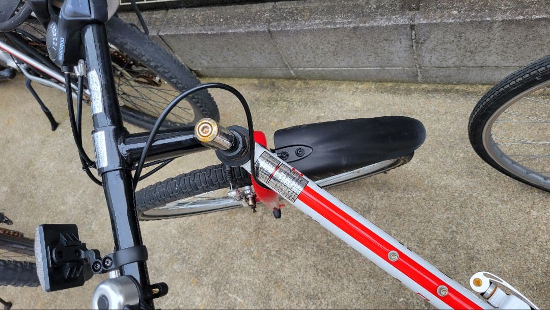 26インチ7段変速クロスバイクタイプ折畳自転車