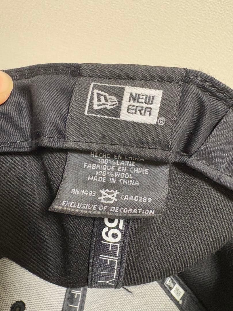 ニューエラ 阪神タイガース 59FIFTY キャップ ブラック サイズ8