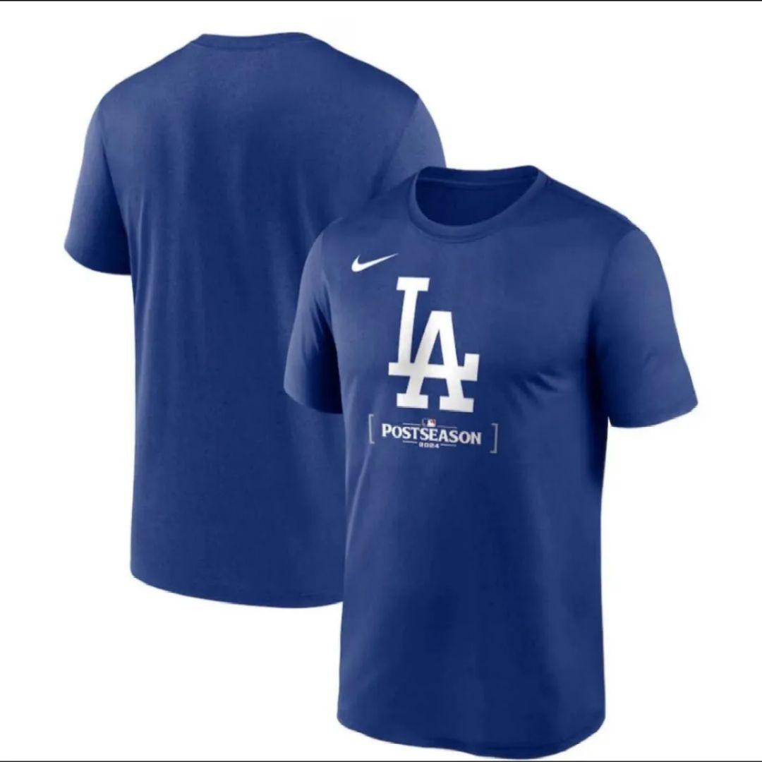 ドジャース　大谷翔平選手着用　NIKEナイキポストシーズンMLB公式 Tシャツ