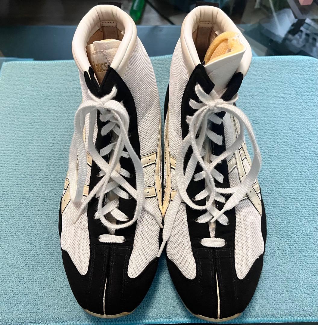 よしさん専用:ASICS ボクシングシューズ ホワイト/ブラック