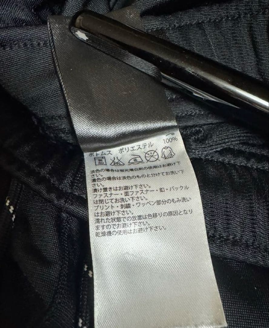 adidas ジャージ上下セット ブラック/ホワイト 2XOサイズ