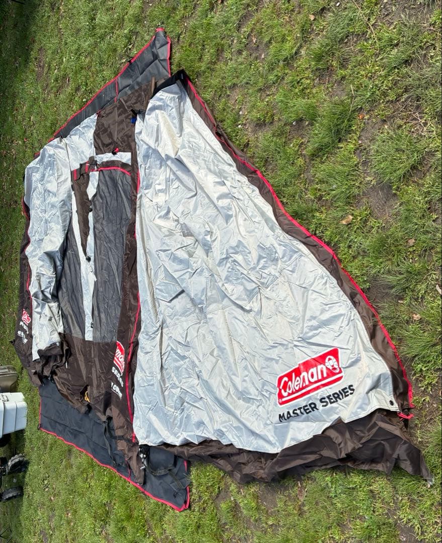 【直接引き取り】Coleman カーブ　グランドシート込み