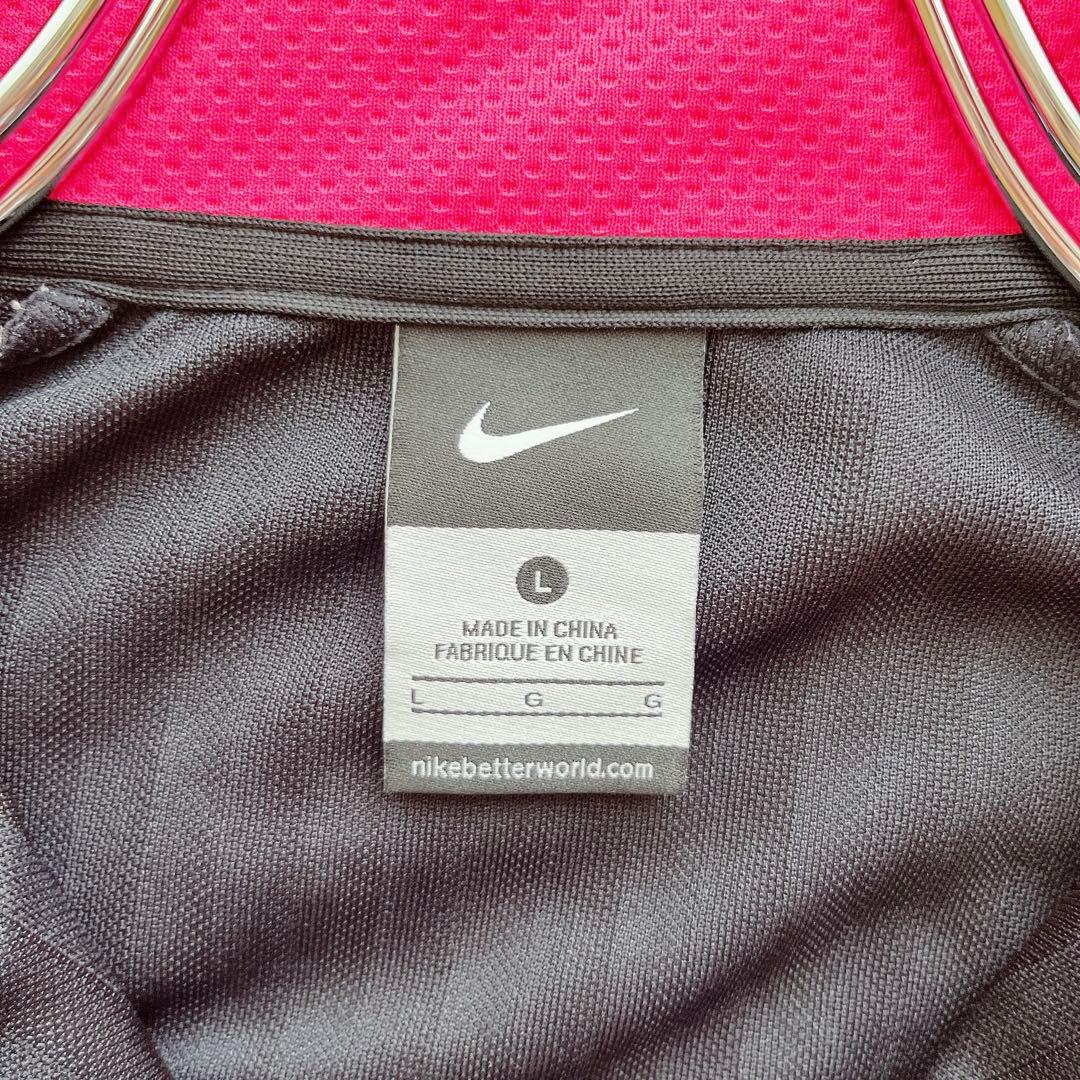 ナイキ　Nike ジャージ上下セット ブラック/ピンク　【L】 スポーツ　美品