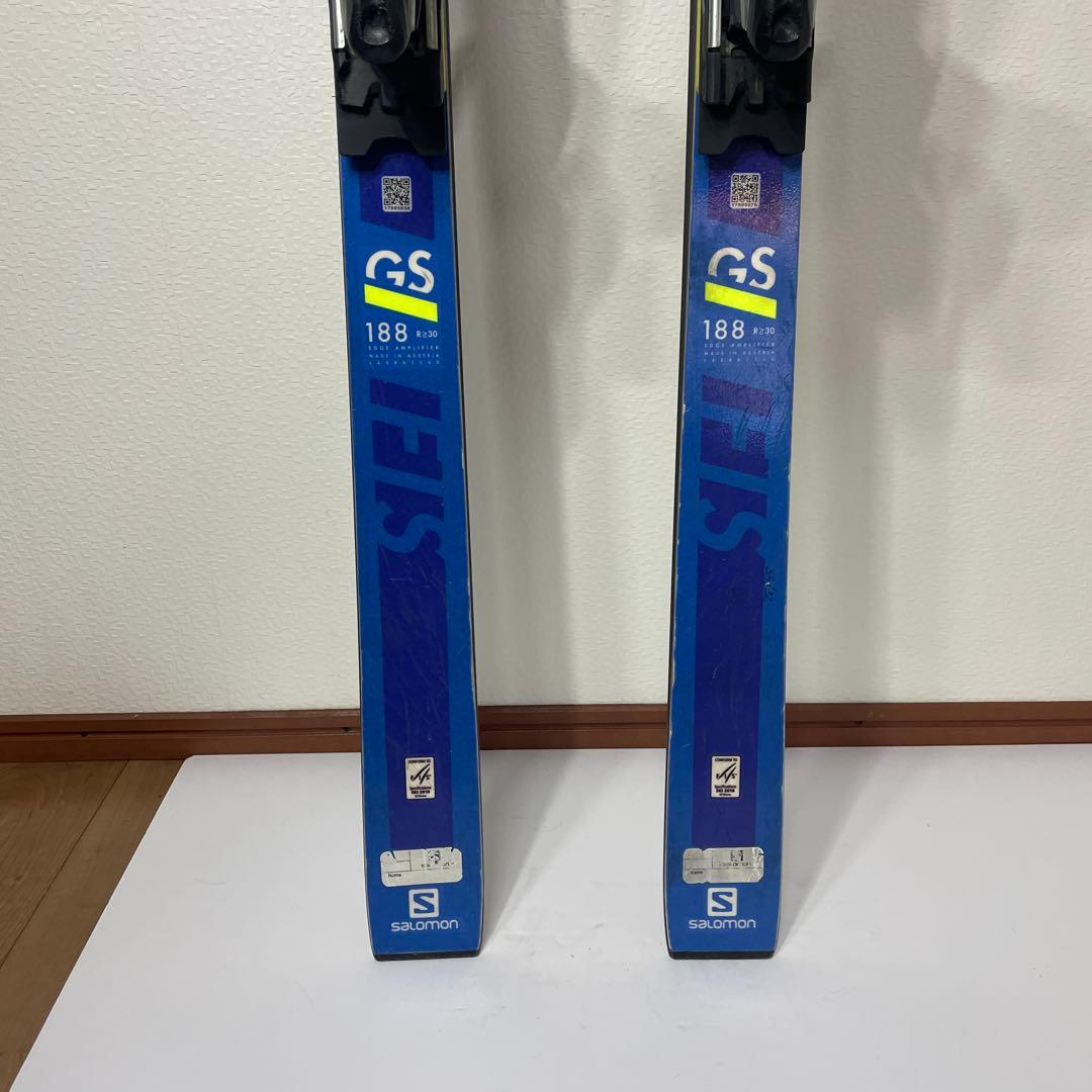 Salomon S/Race FIS GS 188cm スキー板ビンディング付き