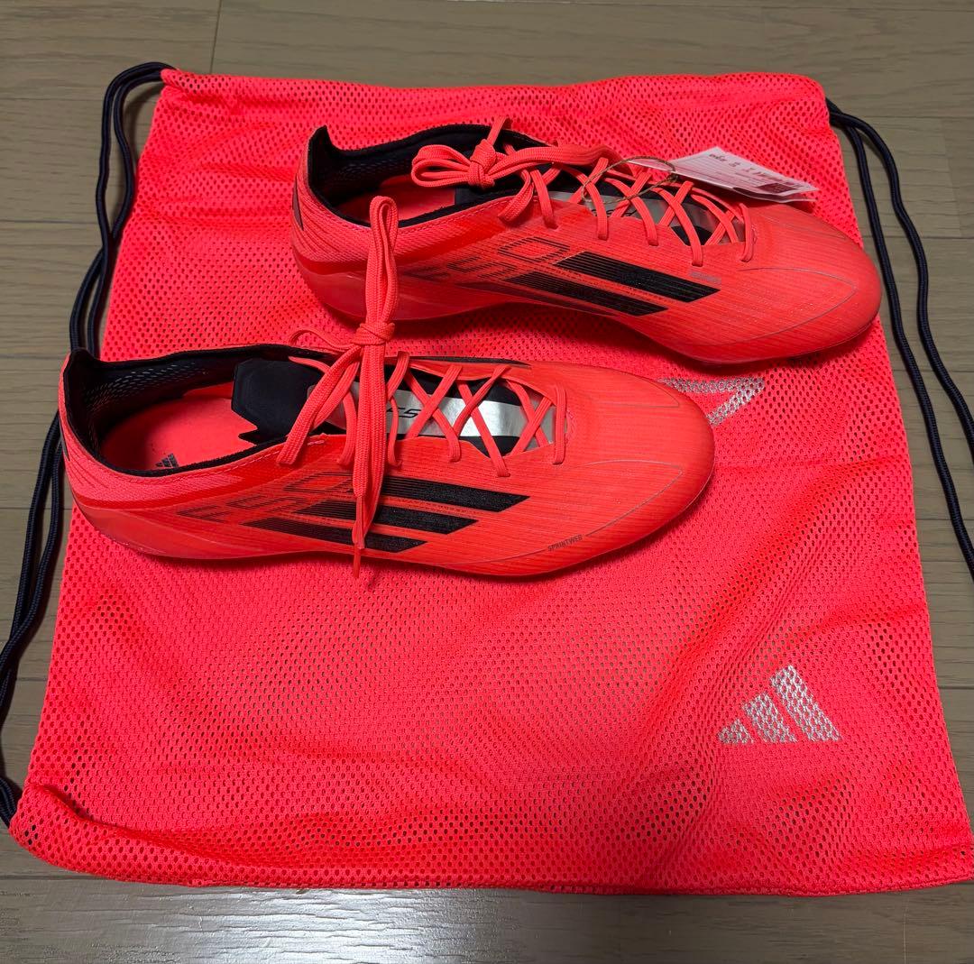 【新品】F50-エリート/FGソール/25cm/レッド　adidas